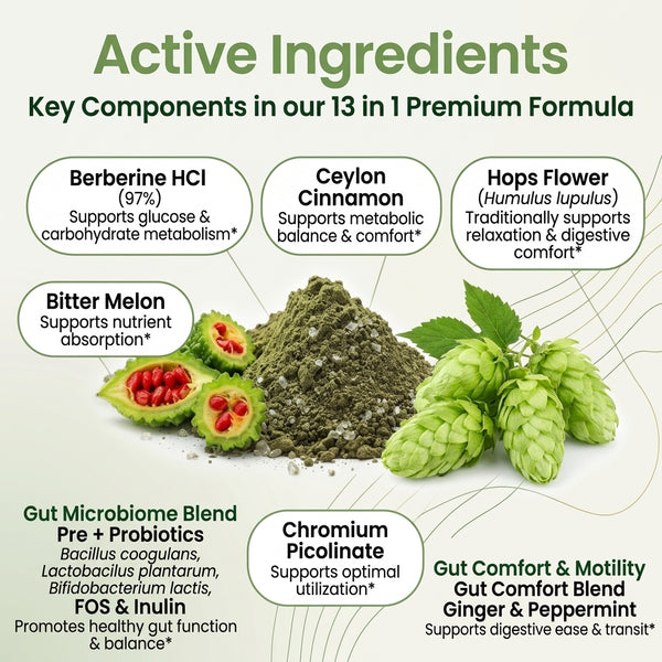 Metabolism & Energy Support Herbal Supplement
