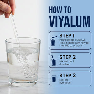 Triple Magnesium Electrolyte Powder Awave Life