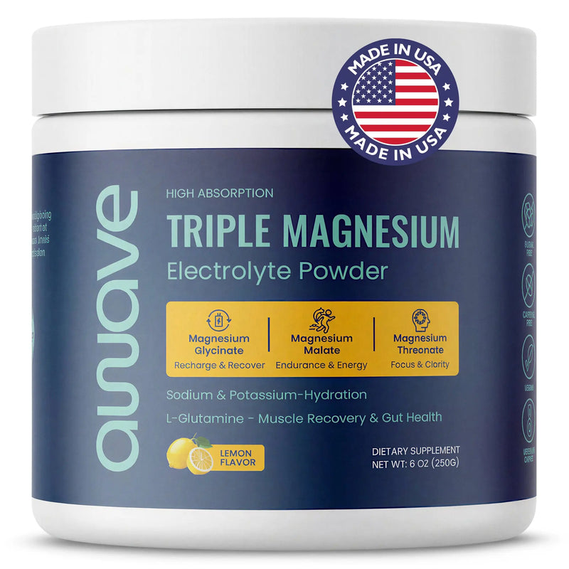 Triple Magnesium Electrolyte Powder Awave Life