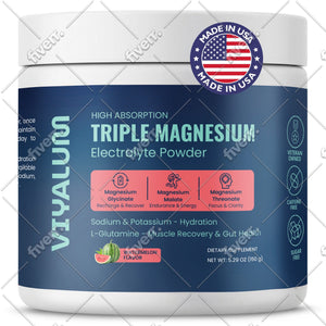 Triple Magnesium Electrolyte Powder Awave Life